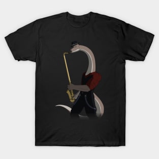 DINOMETAL - BRACHIOSAURUS (No Background) T-Shirt